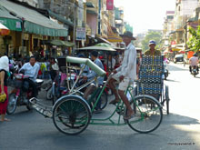 Cyclo-pousse - Phnom Penh -Cambodge